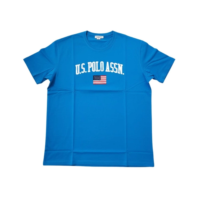Koszulka męska U.S. Polo Assn Patch Logo t-shirt niebieska