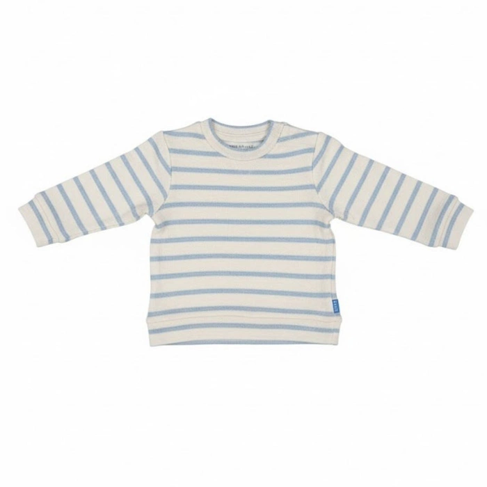 Bluzka dziecięca Chicco bawełniana kremowa w paski r. 62