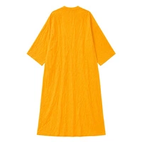 Narzutka damska Zara plażowa żółta kimono wiązana r. S/M