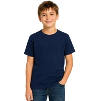 Koszulka dziecięca Fruit of the Loom granatowy t-shirt r. 164