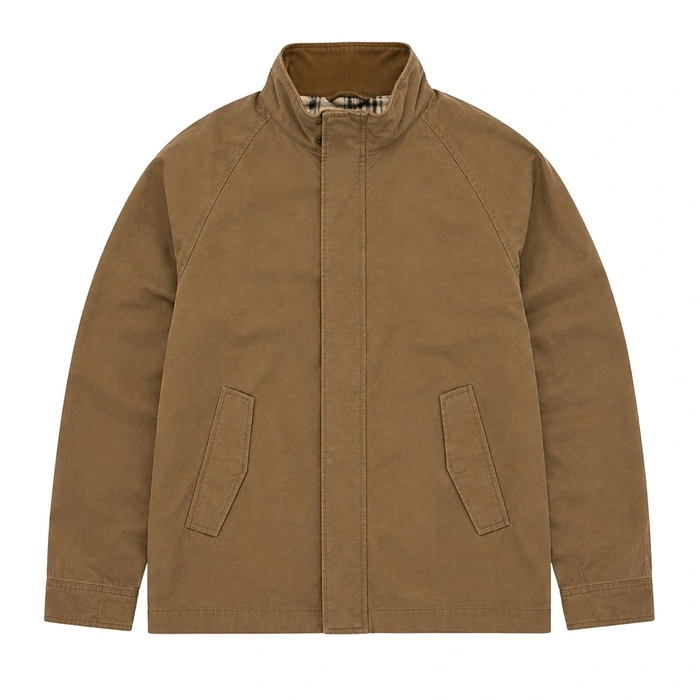 Kurtka męska Zara przejściowa casual brozowy khaki r. L