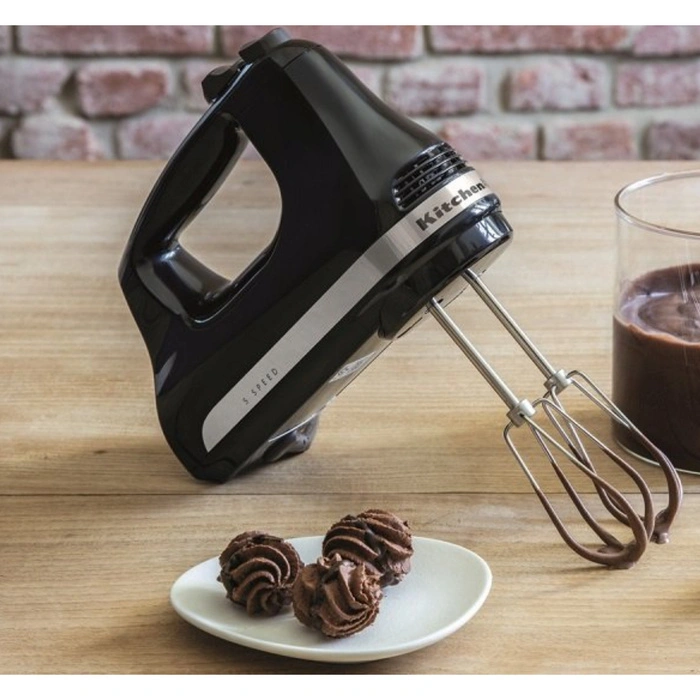 Mikser ręczny KitchenAid 5KHM5110EOB 5-biegowy czarny