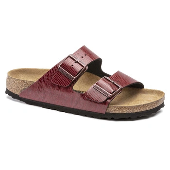 Klapki damskie Birkenstock Arizona bordowe r. 36