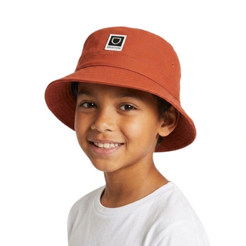 Kapelusz dziecięcy Brixton Beta Bucket Hat pomarańczowy