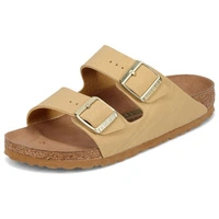 Klapki męskie Birkenstock Arizona BS birko-flor vegan beżowe r. 46