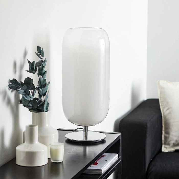 Lampa stołowa Artemide Gople Mini nocna biała