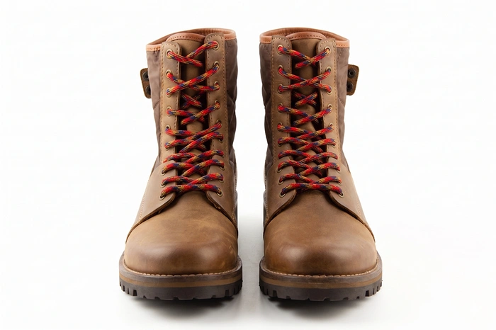 Buty męskie Tommy Hilfiger High Winter skórzane brązowe r. 41