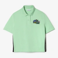 Koszulka damska Lacoste Holiday Polo polówka klasyczna zielona r. XS
