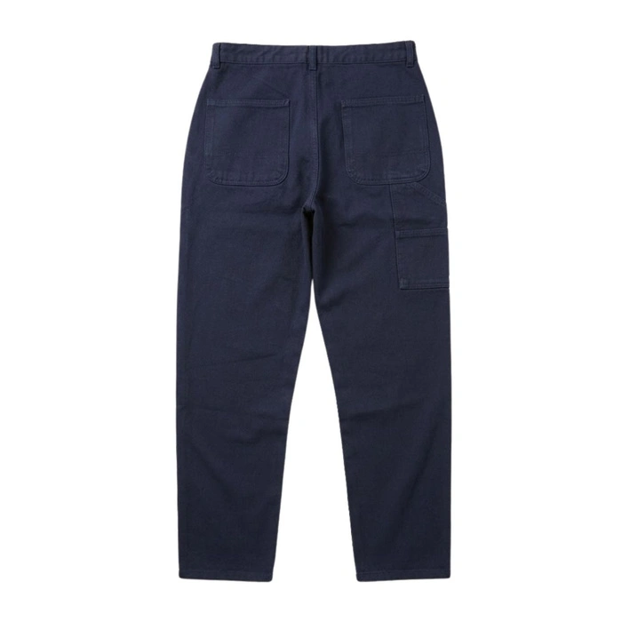 Spodnie męskie Zara workwear granatowe bawełna r. L