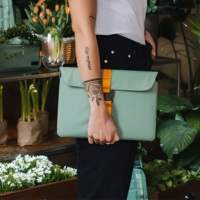 Pokrowiec na laptopa Db Bags The Världsvan 13" etui zielone