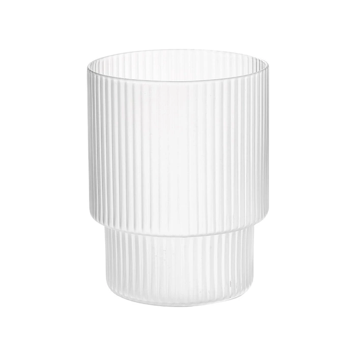 Szklanki Ferm Living kieliszki zestaw 4 sztuki szkło przezroczyste matowe 60 ml