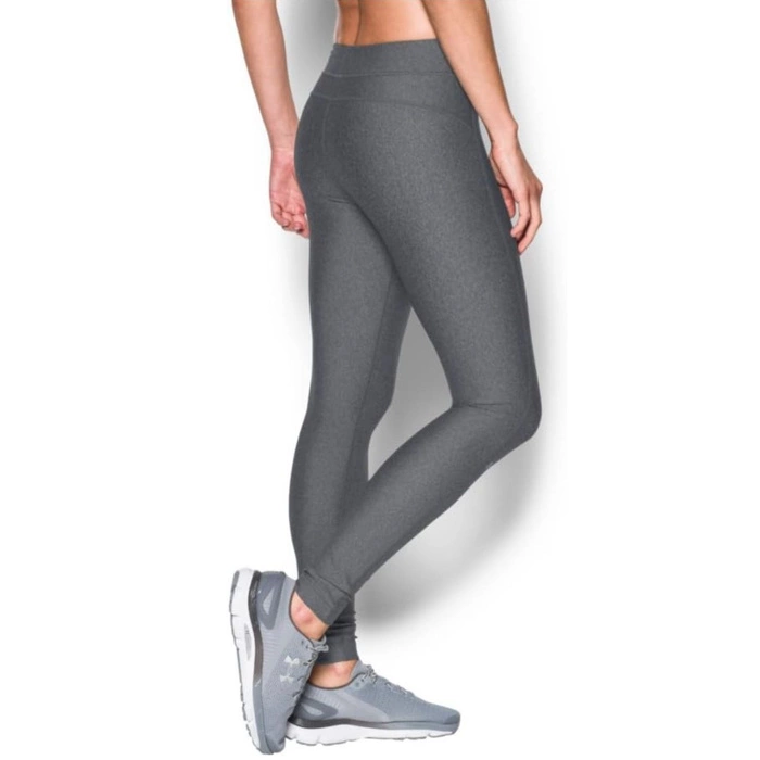 Legginsy damskie Under Armour HeatGear sportowe treningowe szare r. L