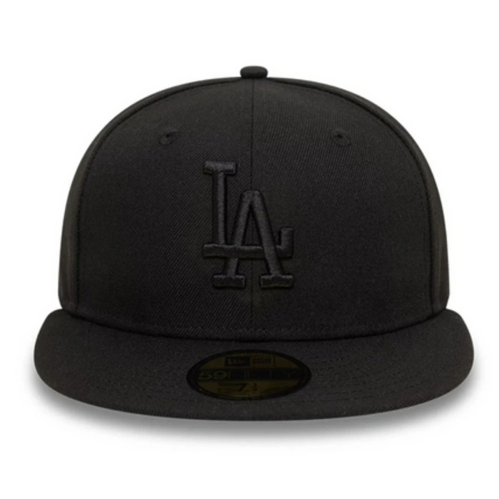 Czapka New Era 59FIFTY LA czarny fullcap z prostym daszkiem r. 6 1/2
