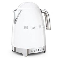 Czajnik elektryczny Smeg Retro 50’s KLF04WHEU 1,7 L biały