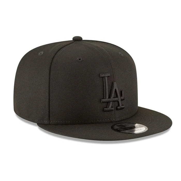 Czapka New Era 59FIFTY LA czarny fullcap z prostym daszkiem r. 6 1/2