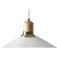 Lampa sufitowa Halo Design Paris Pendant Ø40 wisząca plisowana