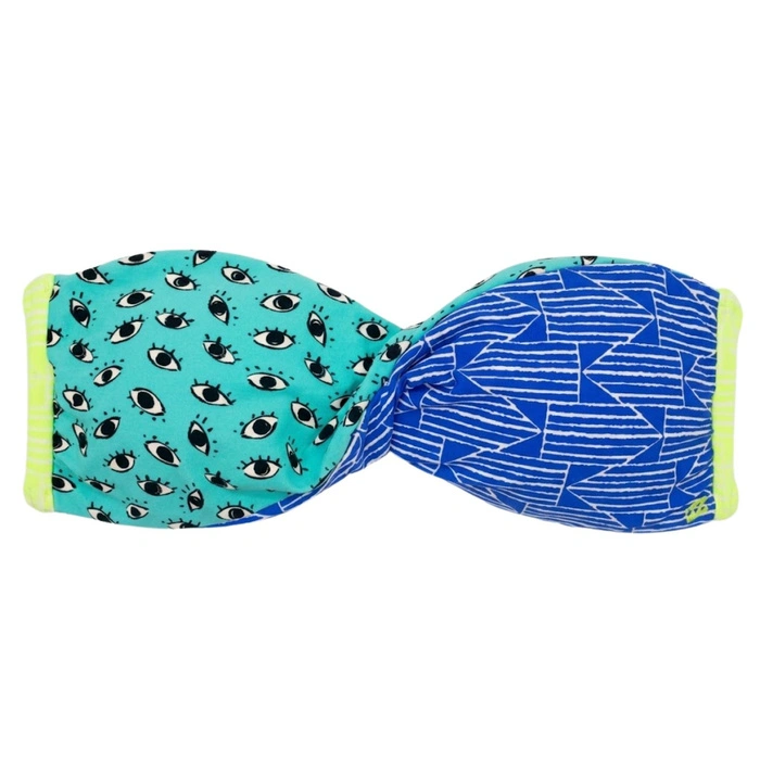 Góra od bikini Billabomg Eye See You strój kąpielowy damski wzorzysty r. L