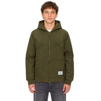 Kurtka chłopięca Dc Shoes Padded ocieplana z kapturem khaki r. 164