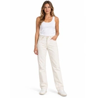 Spodnie damskie Zara jeansy proste ecru r. XXL / 44