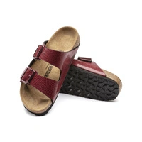 Klapki damskie Birkenstock Arizona bordowe r. 38