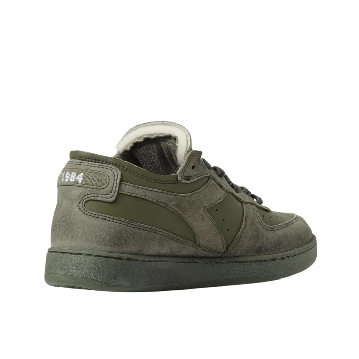 Buty damskie Diadora Mi Basket Row Cut Terry sneakersy skórzane