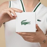 Pierścionek Lacoste Virtua ze stali nierdzewnej srebrny 16 mm / 52