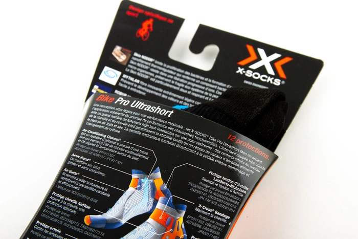 Skarpety X-Socks Bike Racing rowerowe czarne niskie r. 35-38