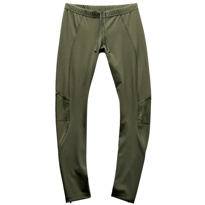 Legginsy mękie Zara Athleticz sportowe treningowe zielone r. L