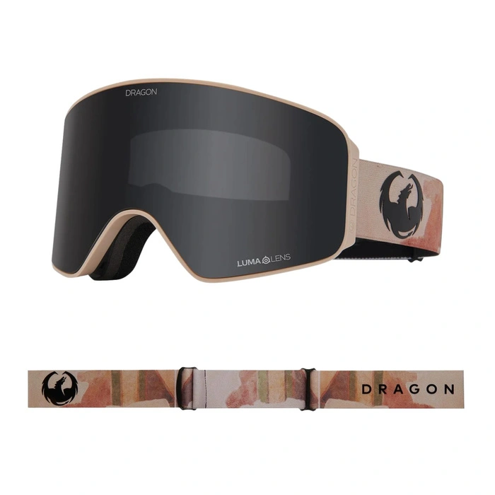 Gogle narciarskie Dragon NFX Mag Otg Jossi Wells snowboard dwie soczewki S2 / S1