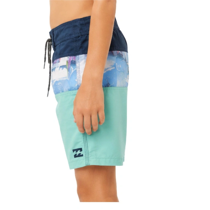 Spodenki chłopięce Billabong Slice kąpielowe boardshorty miętowe r. 158