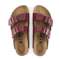 Klapki damskie Birkenstock Arizona bordowe r. 36