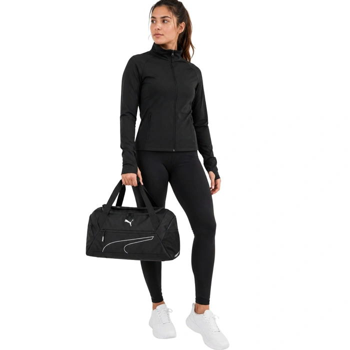 Torba sportowa Puma Fundamentals Sport M treningowa czarna 43 L