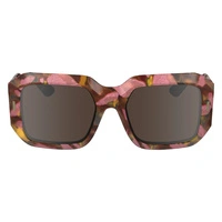 Okulary przeciwsłoneczne Calvin Klein CK23536s 663 havana damskie kocie oczy