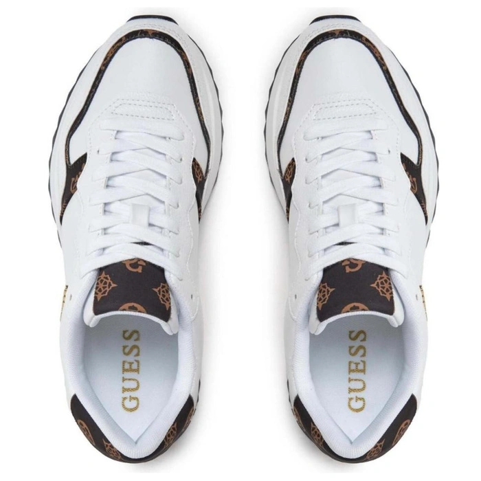 Buty damskie Guess sneakersy białe logowane