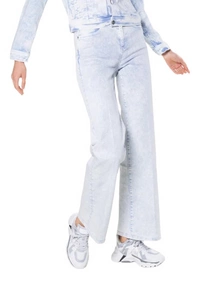 Spodnie damskie Pepe Jeans Strand Moon jeansowe szerokie