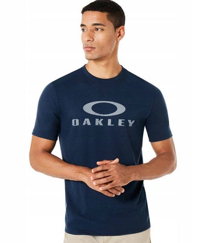 Koszulka Oakley O Bark męska granatowa 