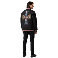 Kurtka męska Primitive x Guns N' Roses Cross Varsity bomberka czarna r. M