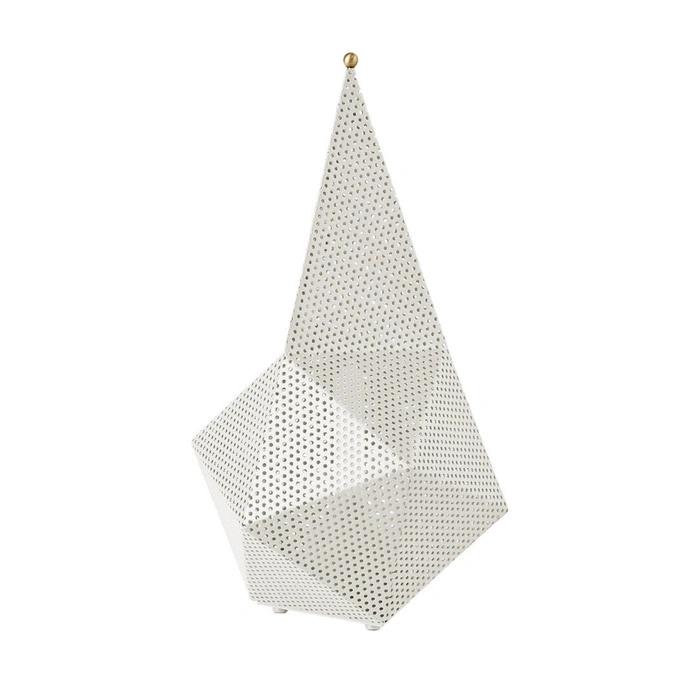 Lampa stołowa Gubi Coppia designerska rzeźbiarska E14 kremowa