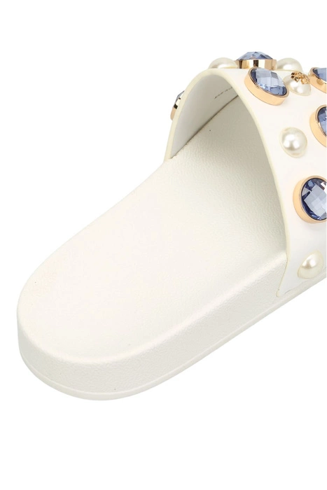 Klapki damskie Tory Burch Vail plażowe z dżetami r. 36,5
