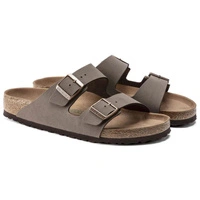 Klapki damskie Birkenstock Arizona BS birko-flor vegan mocca r. 41