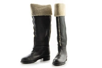 Buty damskie JOOP! kozaki skórzane wysokie czarne r. 40