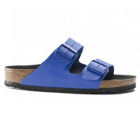Klapki damskie Birkenstock Arizona BS birko-flor niebieskie r. 38