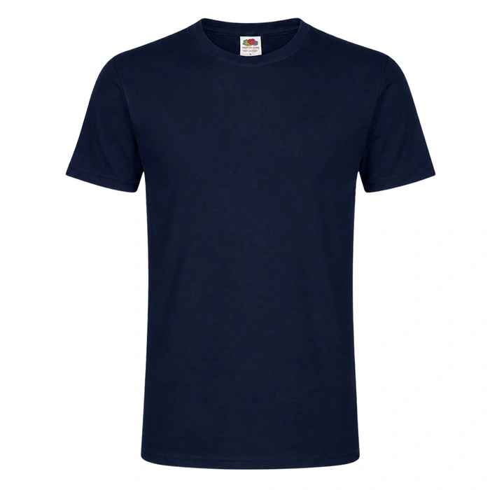 Koszulka męska Fruit of the Loom Original Full Cut granatowa t-shirt r. M