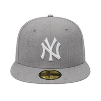 Czapka New Era 59FIFTY MLB Basic New York Yankees szara r. 6 7/8