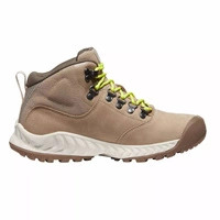 Buty trekkingowe damskie Keen Nxis Evo Wp Mid wysokie wodoodporne brązowe r. 36