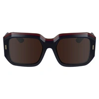 Okulary przeciwsłoneczne Calvin Klein CK23536s burgund damskie kocie oczy