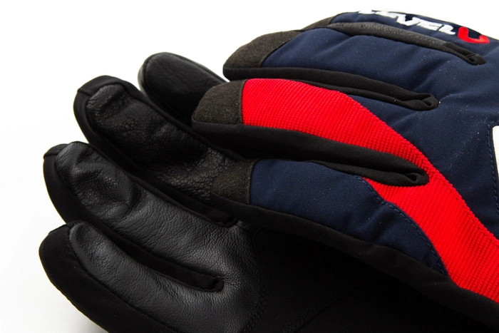 Rękawice Level Thunder Gore-tex czarno czerwone