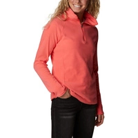Bluza damska Columbia Glacial IV 1/2 Zip polarowa różowa