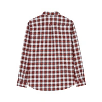 Koszula męska Lacoste Check Print w kratkę czerwono-biała r. S