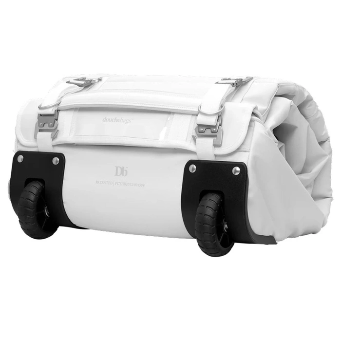Pokrowiec na narty DB Douchebags Ski bag torba na kółkach biała 150l / 205 cm